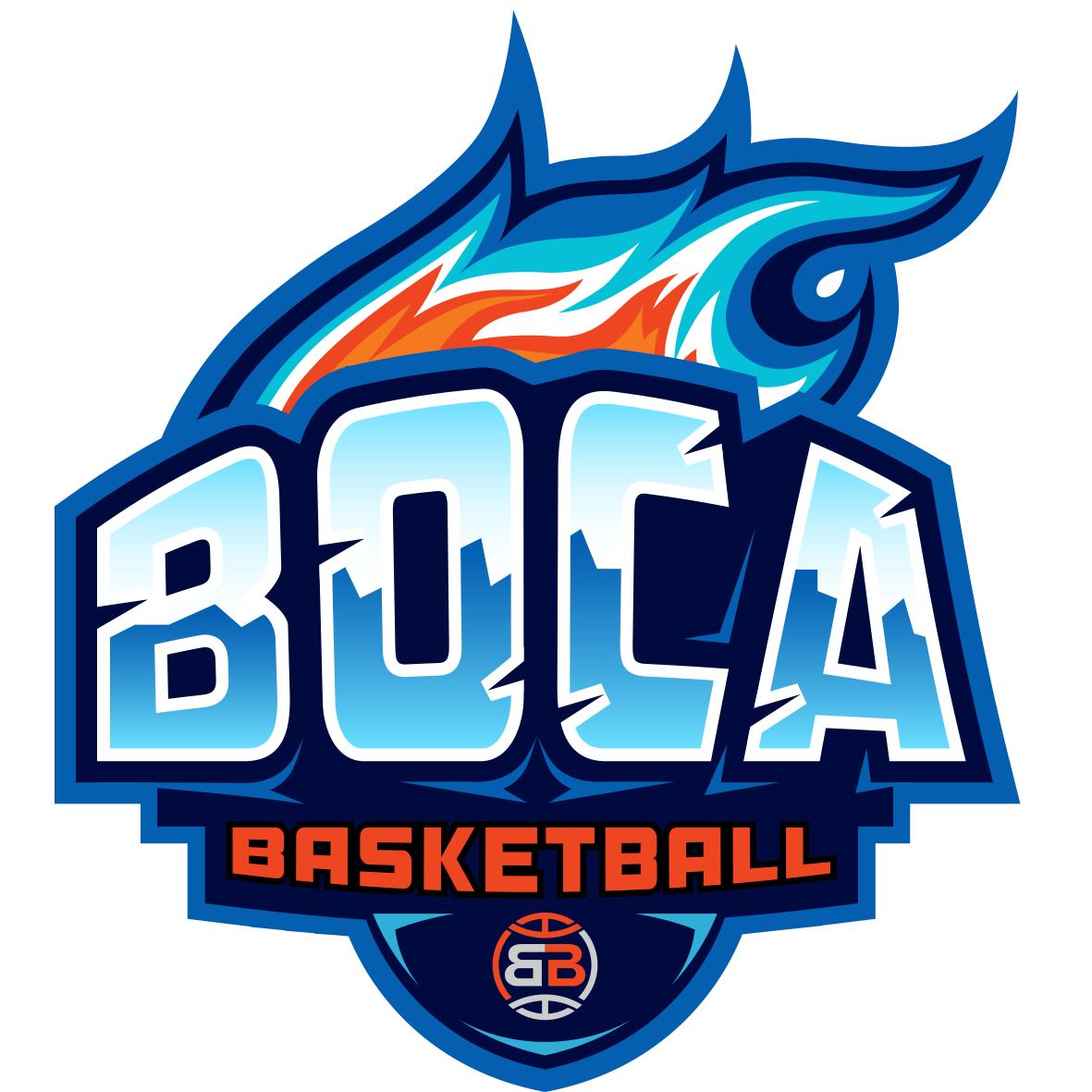 Boca Basketball Logo