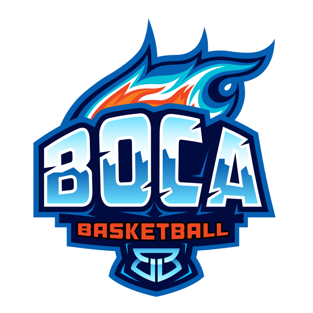 Boca Basketball — West Boca Raton youth basketball league logo